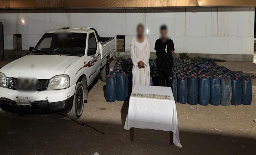 ضبط 5 أطنان سولار قبل بيعها بالسوق السوداء في أسوان محطة مصر نيوز - ضبط 5 أطنان سولار قبل بيعها بالسوق السوداء في أسوان