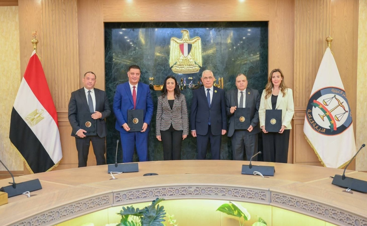 محطة مصر نيوز - توقيع بروتوكول بين «النيابة العامة» ووزارة التضامن وبنك ناصر الاجتماعي لدعم الفئات الأولى بالرعاية