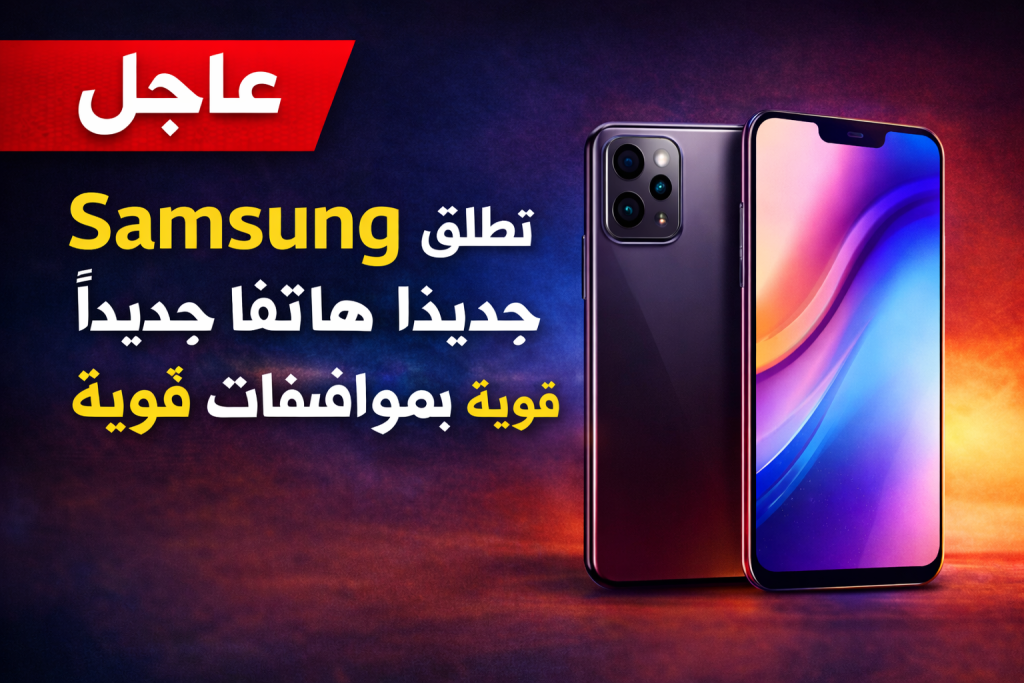 محطة مصر نيوز - عاجل: Samsung تطلق هاتفًا جديدًا بمواصفات قوية وسعر منافس