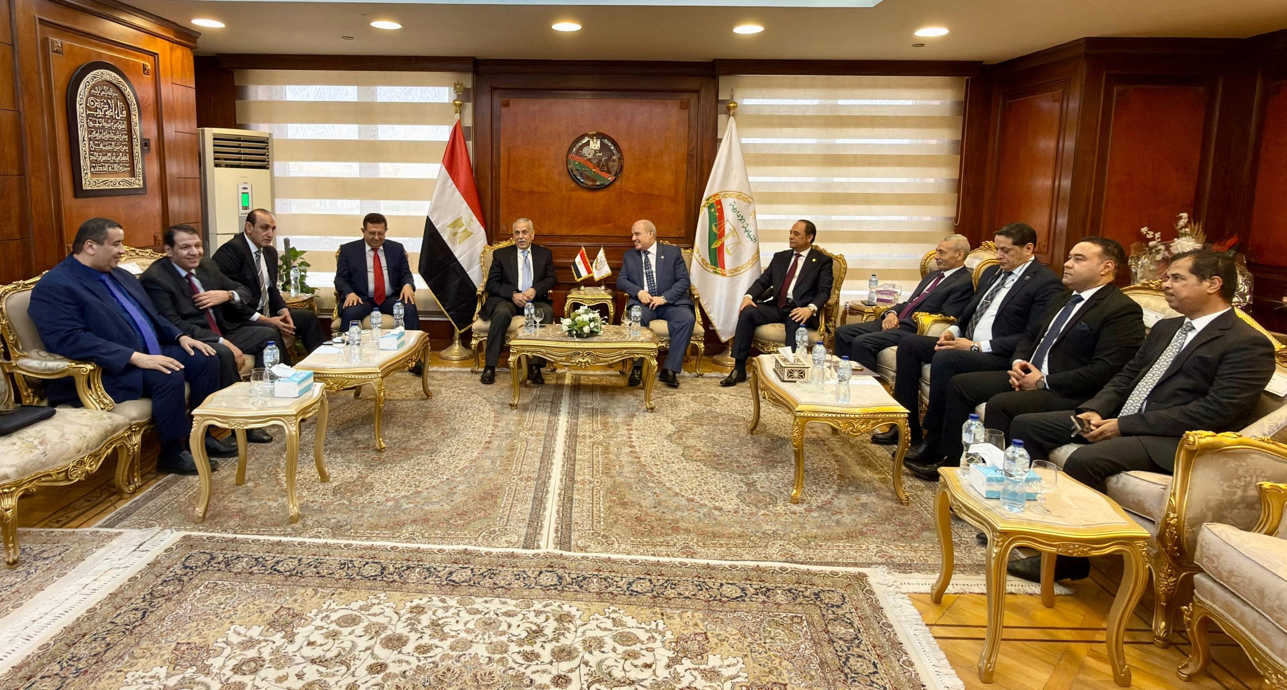 محطة مصر نيوز - بروتوكول تعاون بين النيابة الإدارية والمحكمة العربية للتحكيم