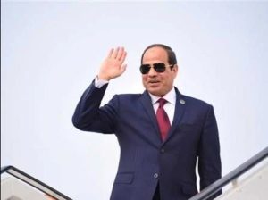 محطة مصر نيوز - الرئيس السيسي يعود بسلامة الله إلى أرض الوطن عقب زيارة قبرص