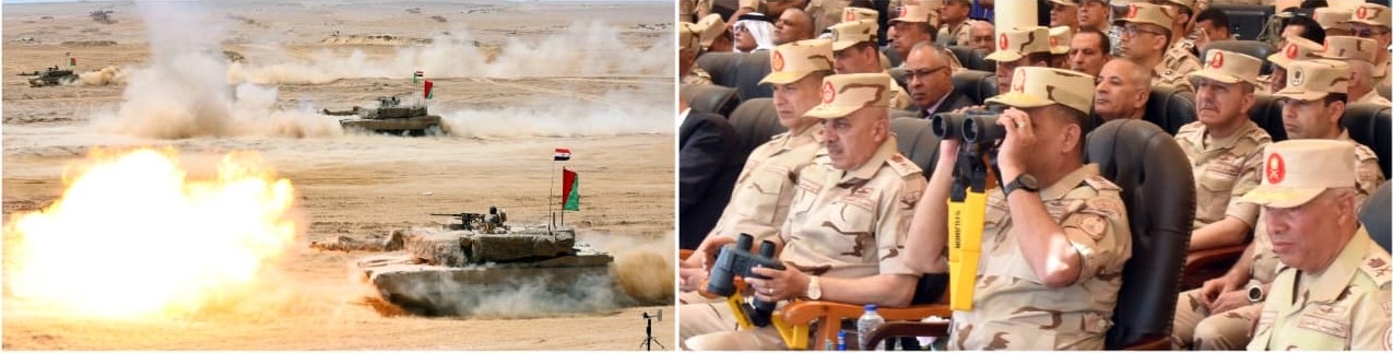 محطة مصر نيوز - وزير الدفاع والإنتاج الحربي يشهد تنفيذ المرحلة الرئيسية للمشروع التكتيكى بجنود «بدر 2026» بالذخيرة الحية