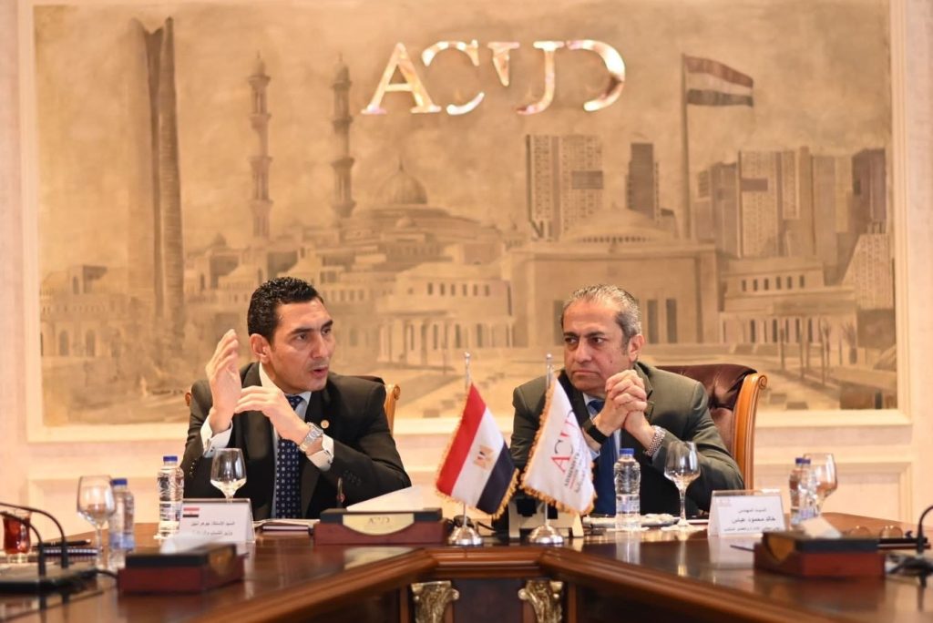 محطة مصر نيوز - ︎وزير الشباب يلتقي رئيس شركة العاصمة الإدارية لدعم مسارات تطوير المنظومة الرياضية