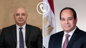 محطة مصر نيوز - الرئيس السيسي يتلقى اتصالاً من نظيره اللبناني