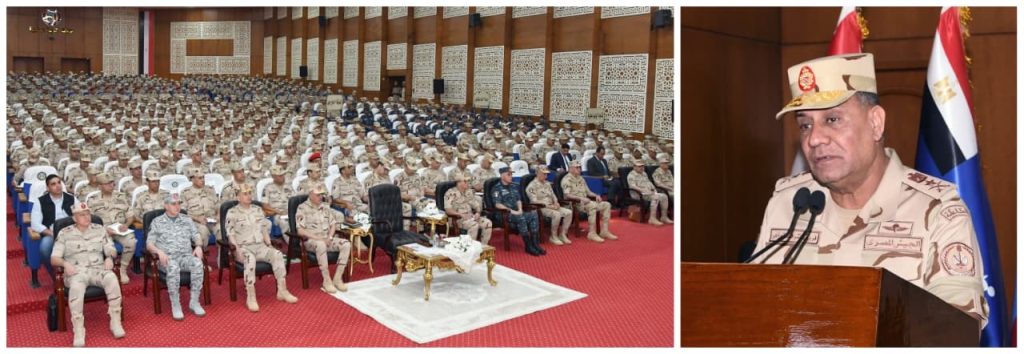 محطة مصر نيوز - وزير الدفاع والإنتاج الحربي يلتقي عدداً من مقاتلي المنطقة الغربية العسكرية
