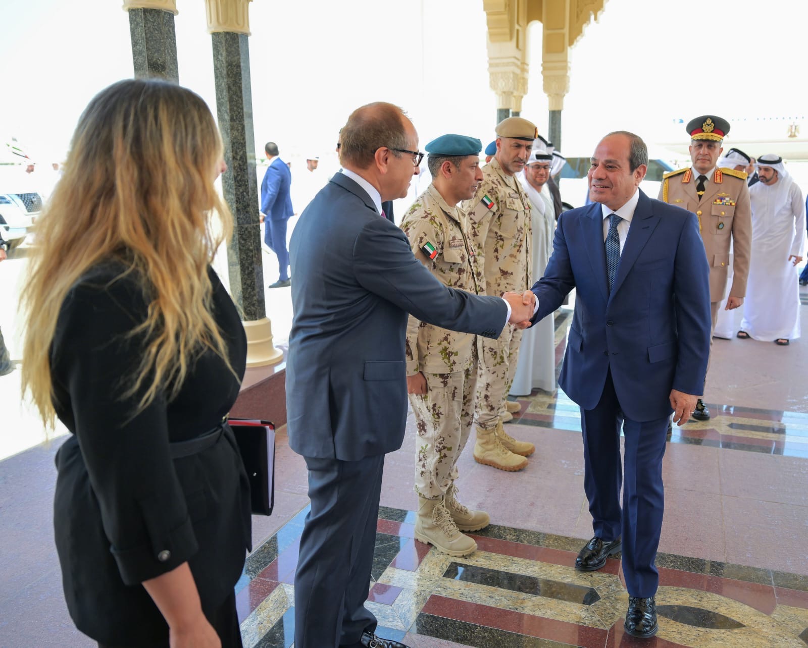 محطة مصر نيوز - الرئيس السيسي يجري زيارة أخوية إلى دولة الإمارات