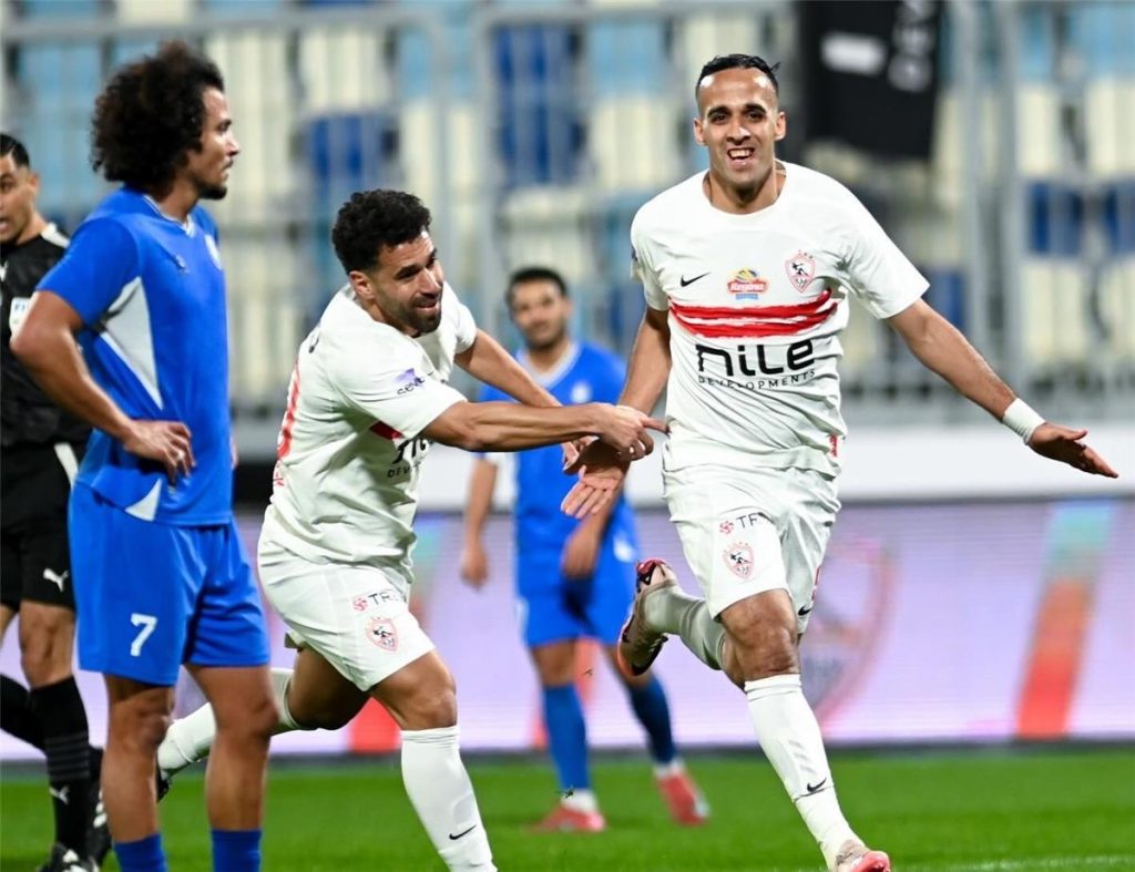 محطة مصر نيوز - بهدف دون مقابل.. الزمالك يتخطى عقبة سموحة.. وينفرد بصدارة الدوري