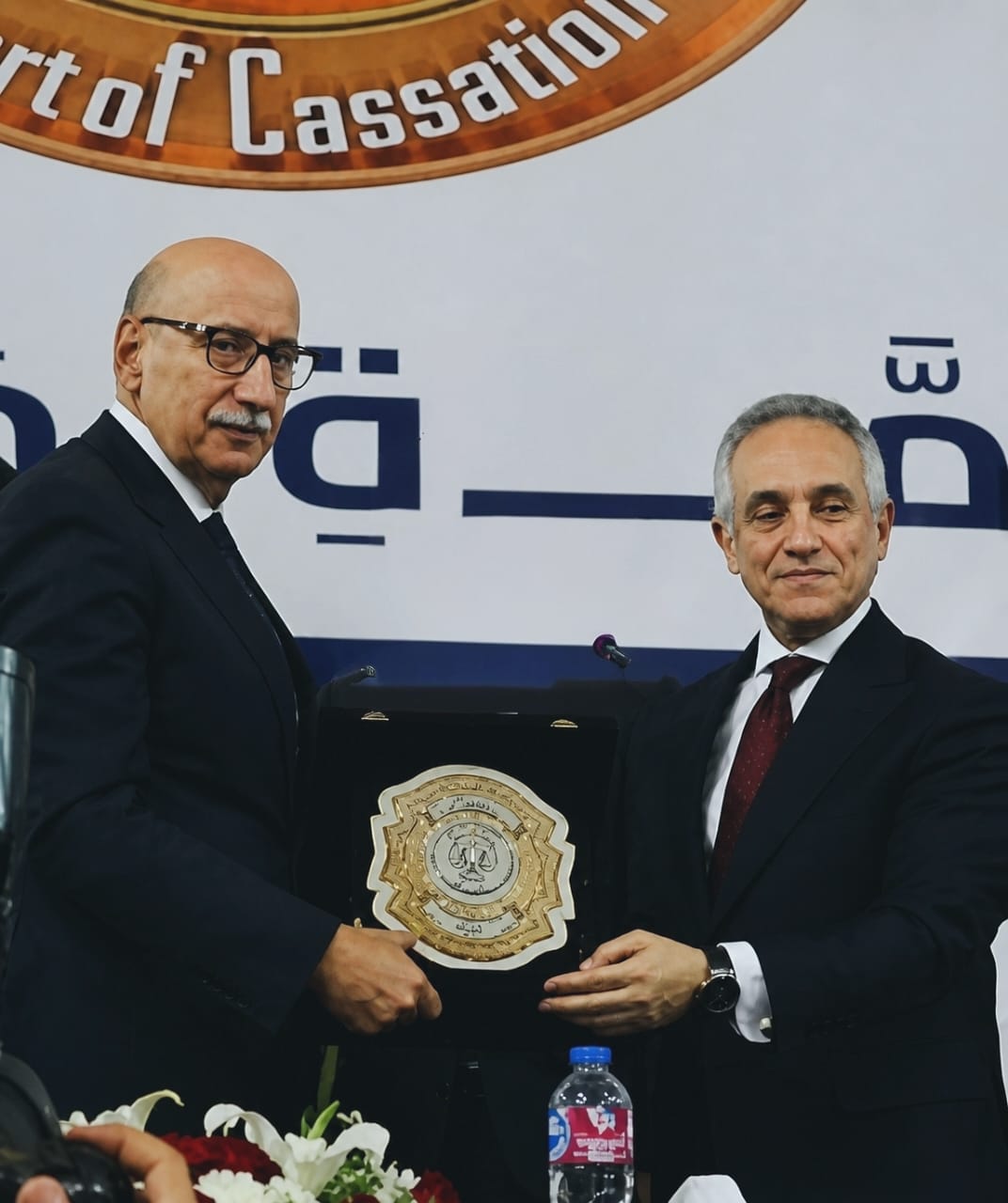 محطة مصر نيوز - وزير العدل يكرّم رئيس محكمة النقض وأعضاء مجلس القضاء الأعلى
