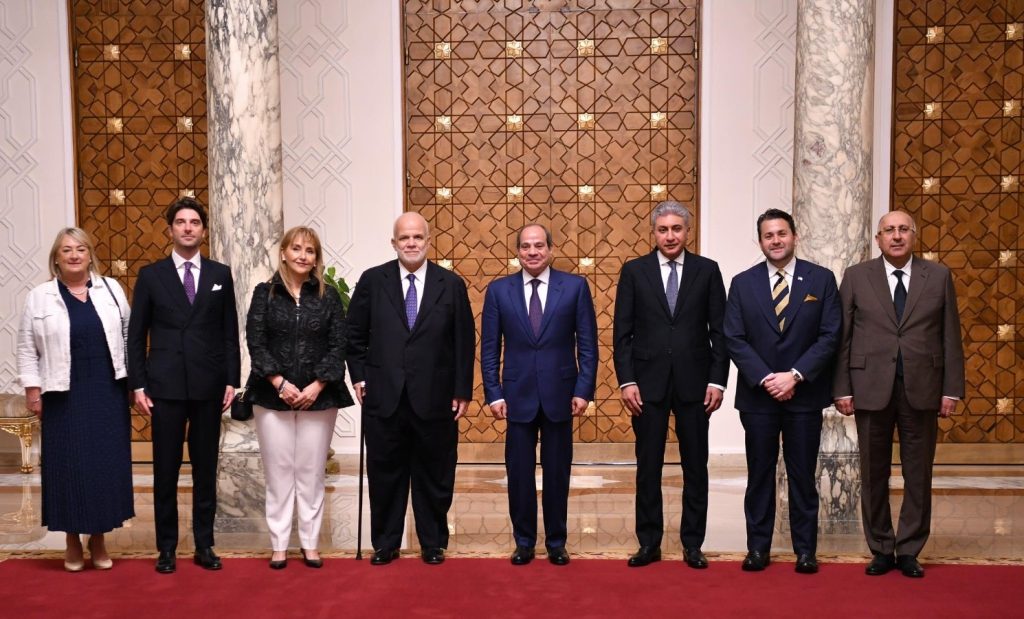 محطة مصر نيوز - الرئيس السيسي يُؤكد أهمية التعاون بين مصر والمجلس العالمي للسفر والسياحة