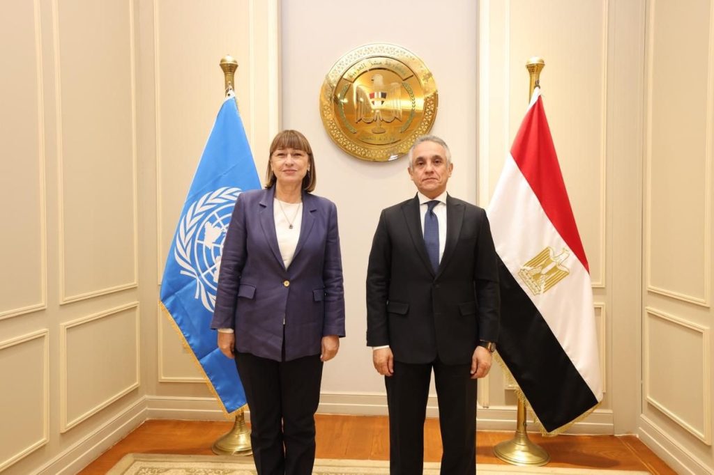 أخبار مصر والعالم لحظة بلحظة - وزير العدل يلتقي المنسقة المقيمة للأمم المتحدة في مصر لبحث تعزيز التعاون في مجالات العدالة