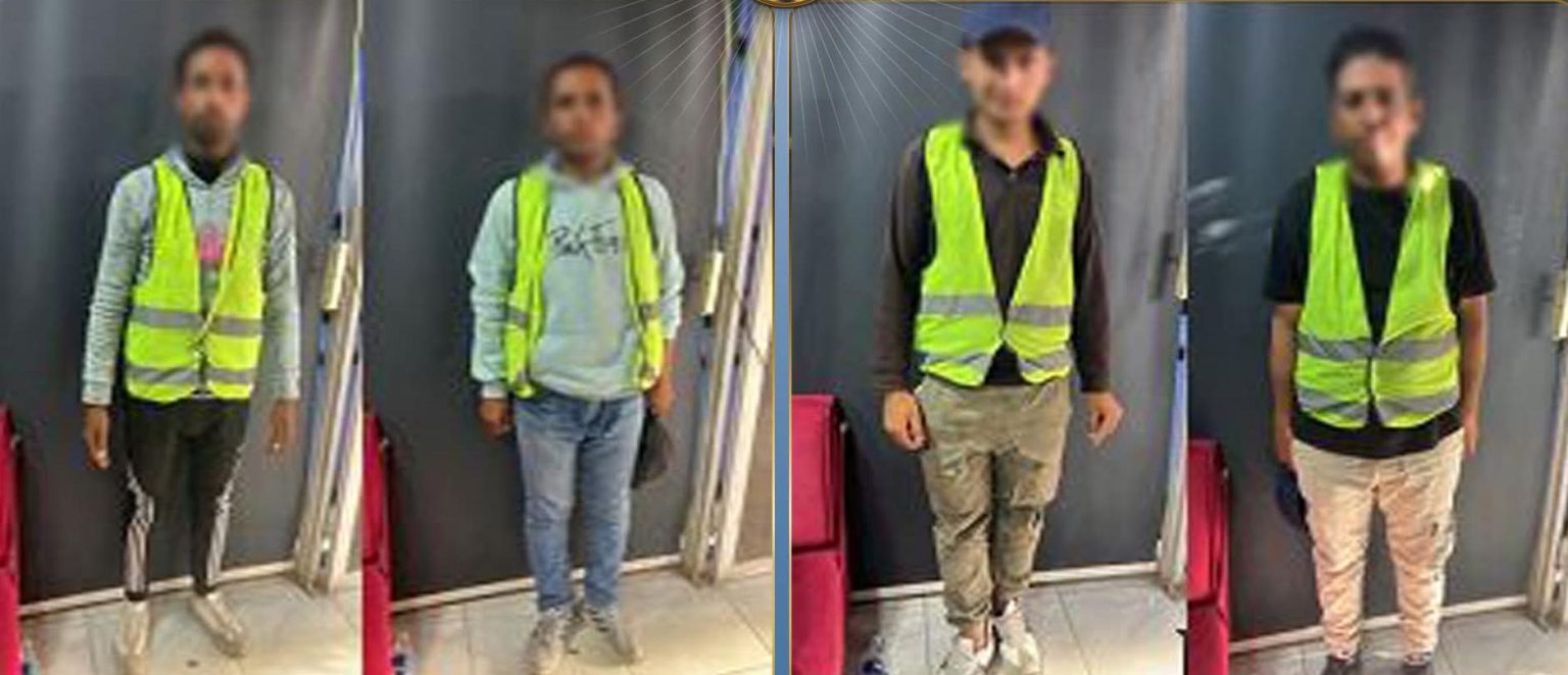 محطة مصر نيوز - ضبط 4 عاطلين لفرضهم إتاوات ومزاولة نشاط “سايس” بدون ترخيص بالتجمع الخامس