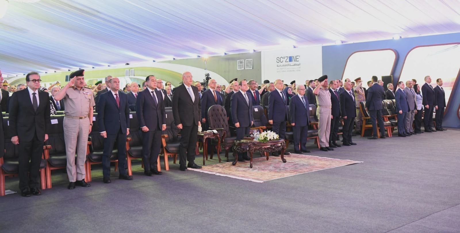 محطة مصر نيوز - الرئيس عبد الفتاح السيسي يُشارك في احتفال عيد العمال