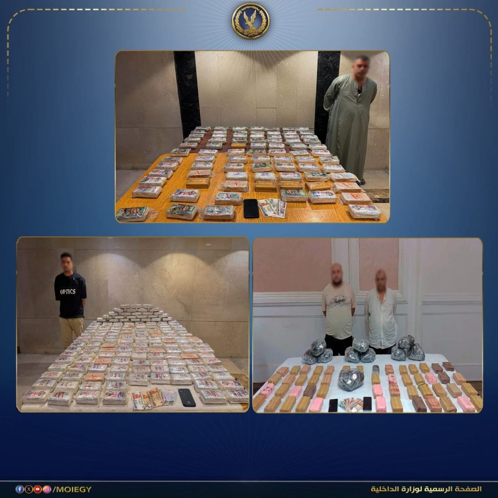 أخبار مصر - مصرع عنصرين جنائيين شديدي الخطورة وضبط بؤر إجرامية بحوزتها طن مخدرات و58 قطعة سلاح بأسوان
