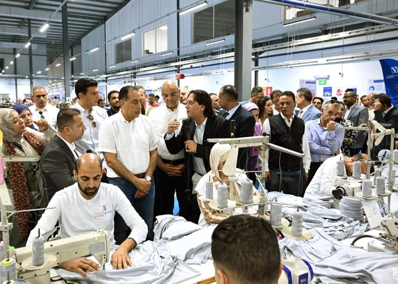 أخبار مصر والعالم لحظة بلحظة - مدبولي يفتتح مصنع “چيد تكستايل” بالإسكندرية: استثمارات نصف مليار جنيه وصادرات متوقعة حتى 500 مليون دولار سنويًا
