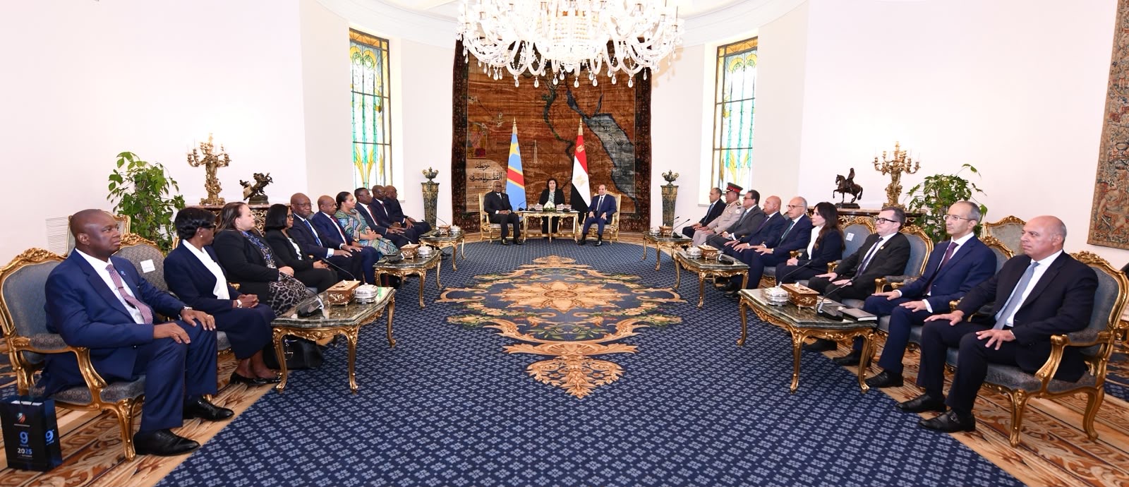 أخبار مصر والعالم لحظة بلحظة - الرئيس السيسي يستقبل رئيس جمهورية الكونغو الديمقراطية