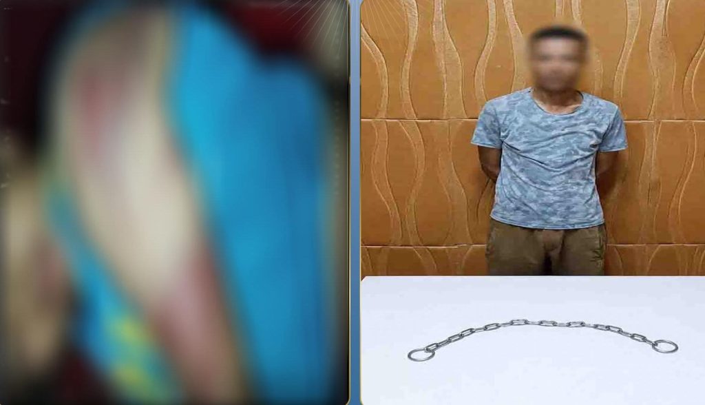 ضبط عاطل اعتدى على طفل بسلسلة حديدية في الحوامدية بزعم تأديبه أخبار مصر والعالم لحظة بلحظة - ضبط عاطل اعتدى على طفل بسلسلة حديدية في الحوامدية بزعم تأديبه