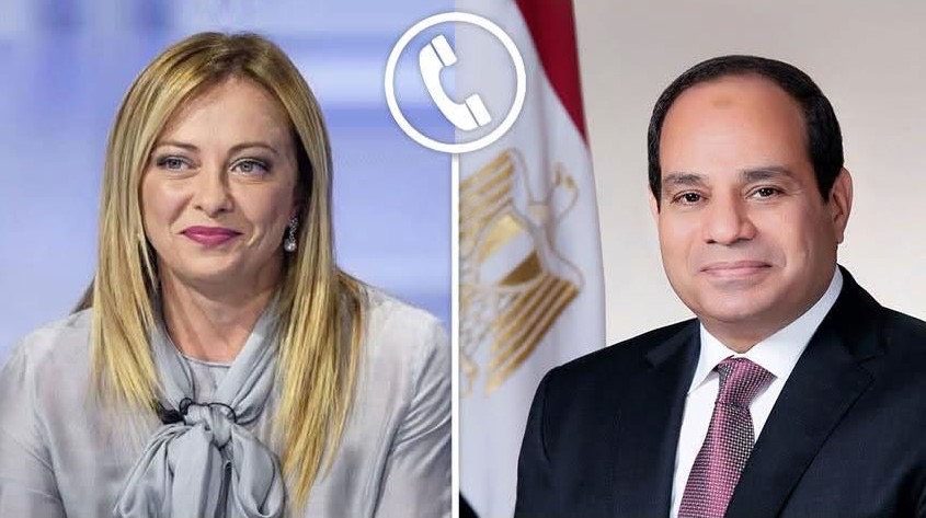 أعربت عن تطلعها لزيارة مصر.. الرئيس السيسي يبحث مع رئسة وزراء إيطاليا تطوير العلاقات المتميزة بين البلدين أخبار مصر - أعربت عن تطلعها لزيارة مصر.. الرئيس السيسي يبحث مع رئسة وزراء إيطاليا تطوير العلاقات المتميزة بين البلدين