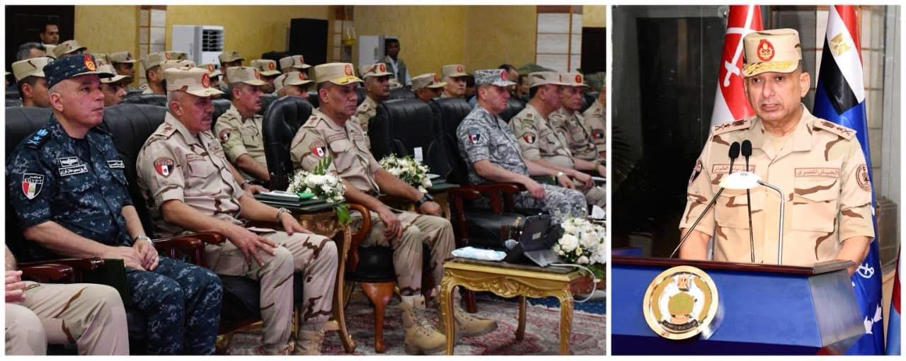 أخبار مصر - وزير الدفاع والإنتاج الحربى يشهد المرحلة النهائية من الرماية الصاروخية الليلية لقوات الدفاع الجوي