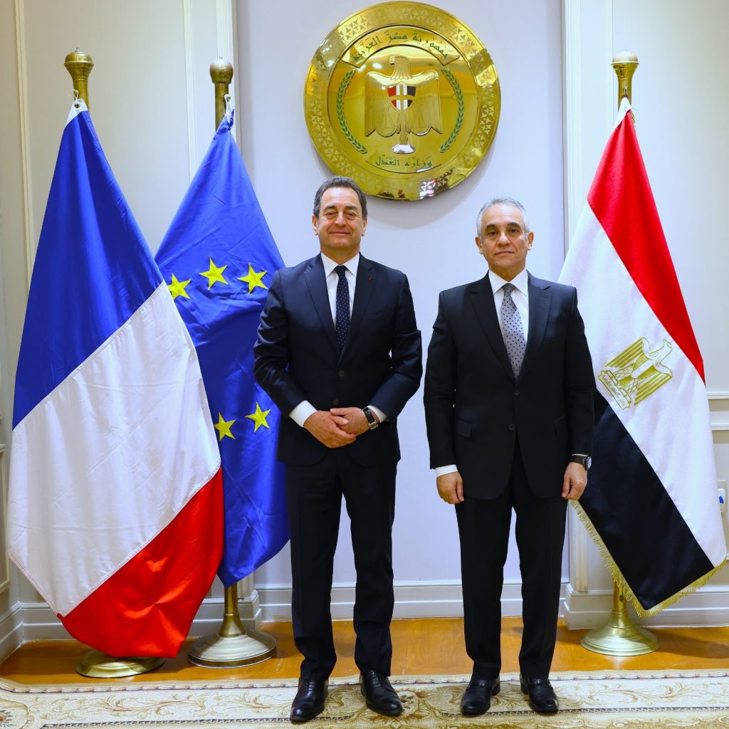 وزير العدل المصري يبحث مع سفير فرنسا بالقاهرة التعاون القضائي المشترك أخبار مصر - وزير العدل المصري يبحث مع سفير فرنسا بالقاهرة التعاون القضائي المشترك