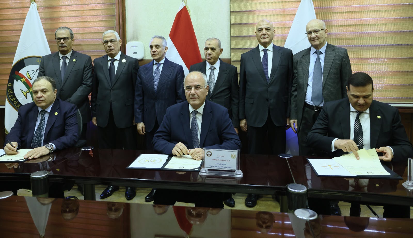 أخبار مصر - وزير العدل يهنئ مجلس القضاء الأعلى بتشكيله الجديد