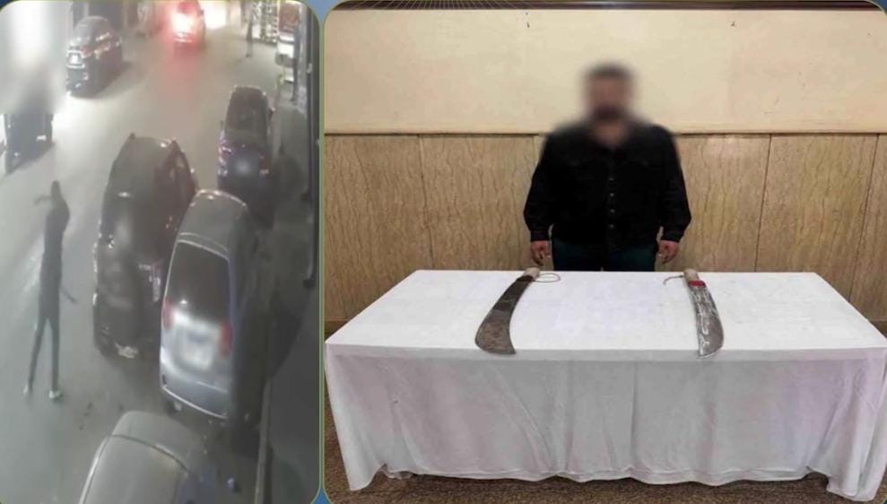 بسبب خلافات الجيرة.. ضبط سائق حطم سيارة جاره بسلاحين أبيضين في الإسكندرية أخبار مصر - بسبب خلافات الجيرة.. ضبط سائق حطم سيارة جاره بسلاحين أبيضين في الإسكندرية
