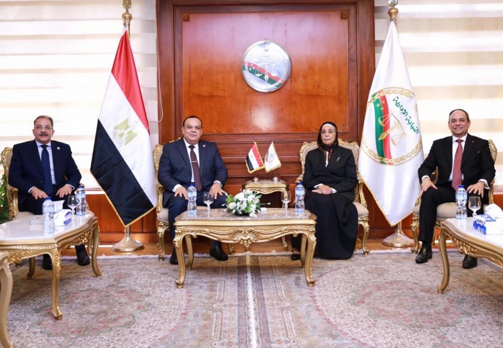 أخبار مصر - رئيسة هيئة النيابة الإدارية تستقبل رئيس الهيئة الوطنية للانتخابات