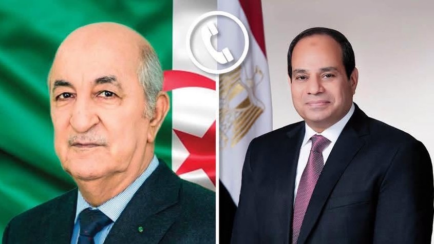 الرئيس السيسي يُؤكد لنظيره الجزائري تضامن مصر الكامل مع الجزائر الشقيقة قيادة وشعباً في مواجهة الحرائق أخبار مصر - الرئيس السيسي يُؤكد لنظيره الجزائري تضامن مصر الكامل مع الجزائر الشقيقة قيادة وشعباً في مواجهة الحرائق