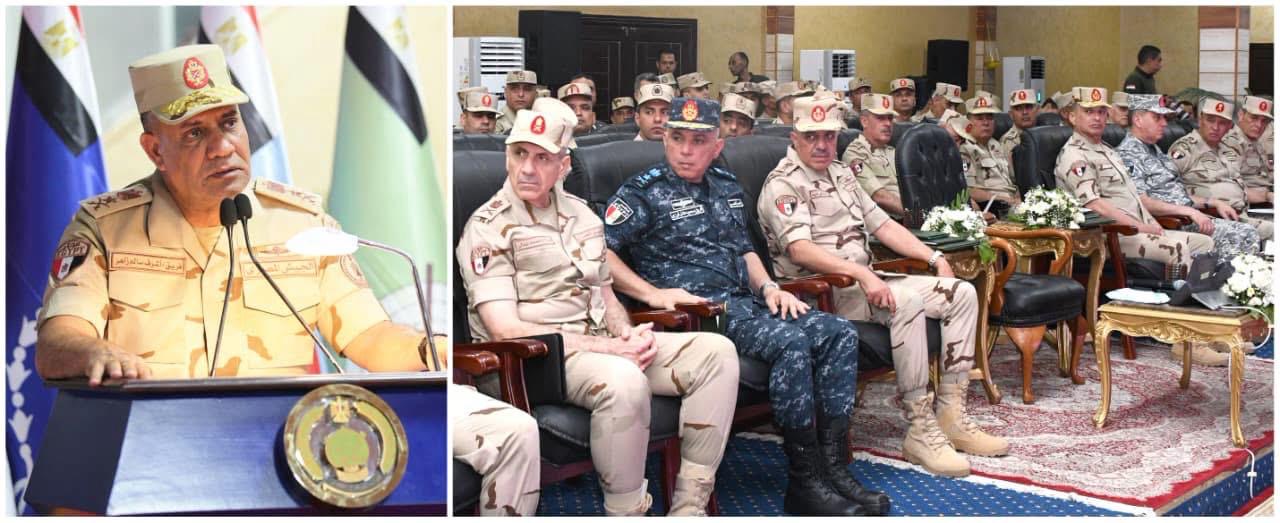 أخبار مصر - وزير الدفاع والإنتاج الحربى يشهد المرحلة النهائية من الرماية الصاروخية الليلية لقوات الدفاع الجوي