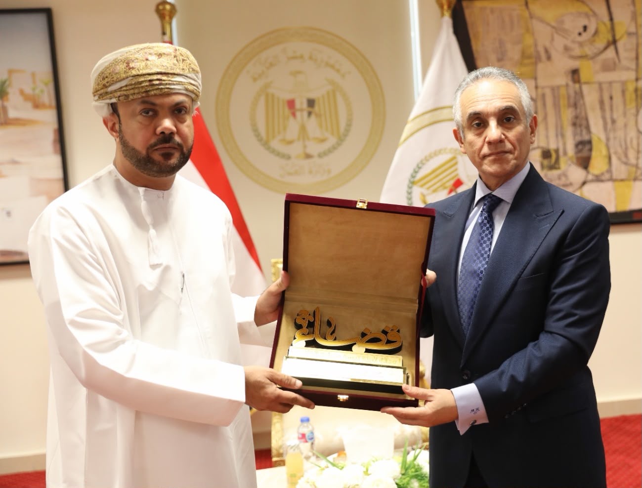 أخبار مصر - وزير العدل يستقبل وفداً قضائياً من سلطنة عُمان لبحث تبادل الخبرات