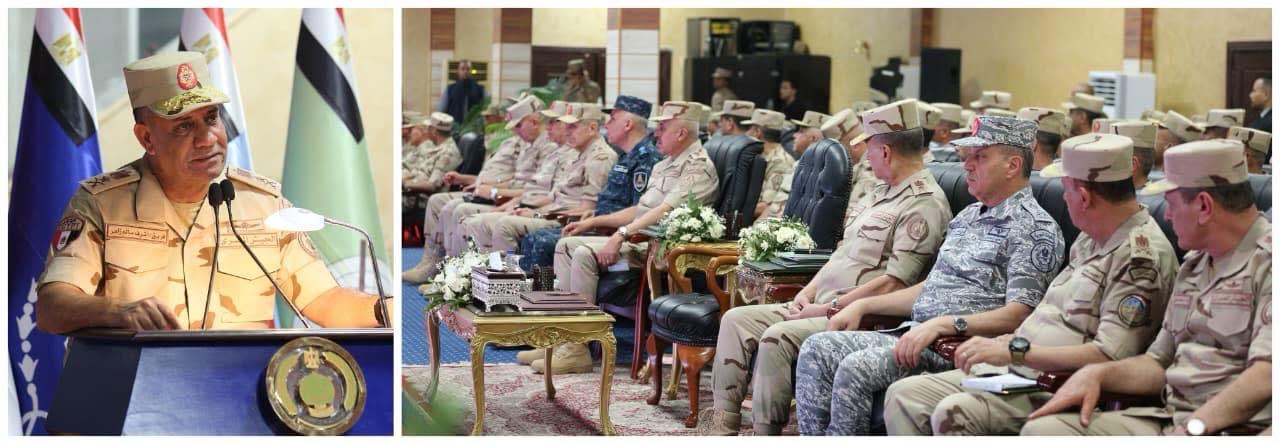 أخبار مصر - وزير الدفاع والإنتاج الحربى يشهد المرحلة النهائية من الرماية الصاروخية الليلية لقوات الدفاع الجوي