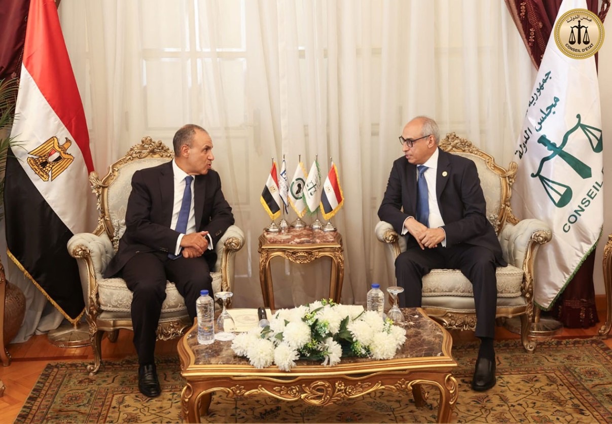 أخبار مصر - توقيع مذكرة تفاهم بين الوكالة المصرية للشراكة من أجل التنمية واتحاد مجالس الدولة والمحاكم العليا الإدارية الأفريقية
