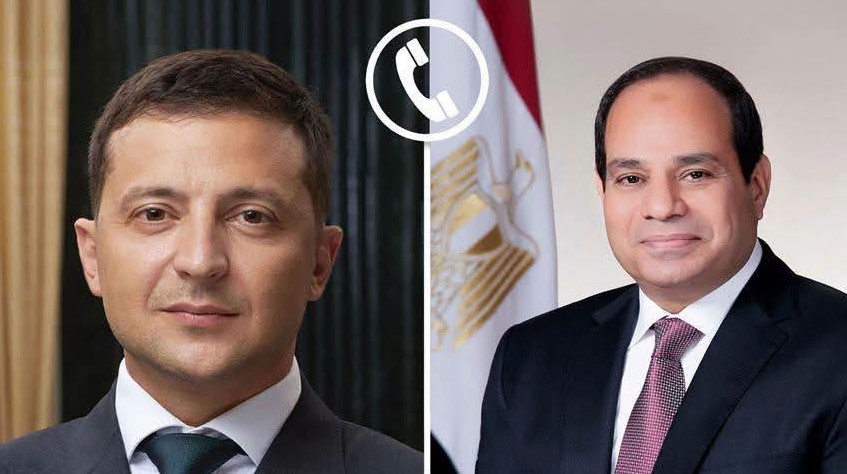 أخبار مصر - الرئيس الأوكراني يستعرض مع الرئيس السيسي مستجدات «الحرب الروسية - الأوكرانية»، ويثمن حرص مصر على إنهاء الحرب