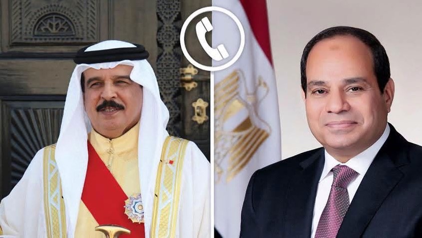 العاهل البحريني يؤكد وقوف المملكة إلى جانب مصر في مواجهة التحديات أخبار مصر - العاهل البحريني يؤكد وقوف المملكة إلى جانب مصر في مواجهة التحديات
