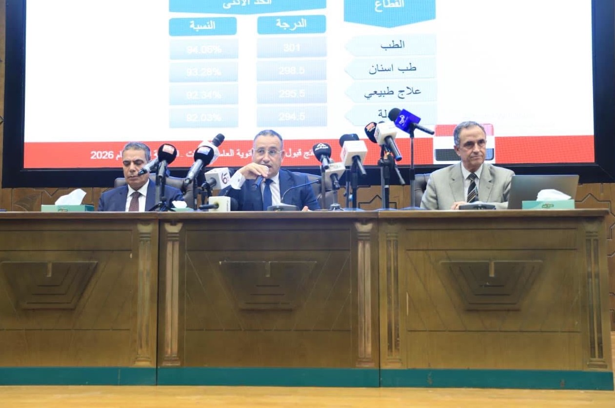 أخبار مصر - الطب 94.06% والأسنان 93.28% والصيدلة 92.03% .. ننشر نتائج المرحلة الأولى لتنسيق الجامعات