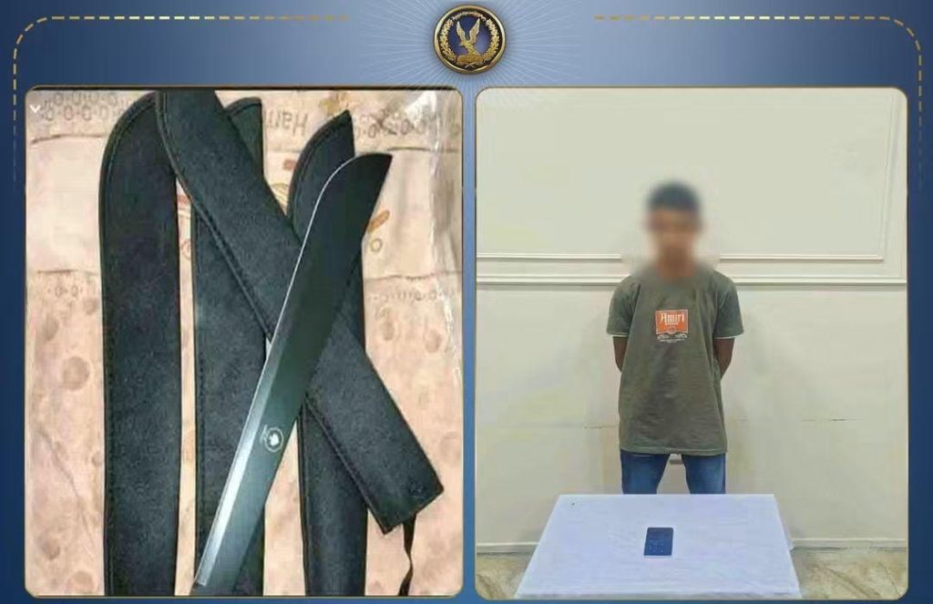 صفحة وهمية وسكاكين لا تصل.. سقوط طالب احتال على راغبي شراء الأسلحة البيضاء بالأقصر أخبار مصر - صفحة وهمية وسكاكين لا تصل.. سقوط طالب احتال على راغبي شراء الأسلحة البيضاء بالأقصر