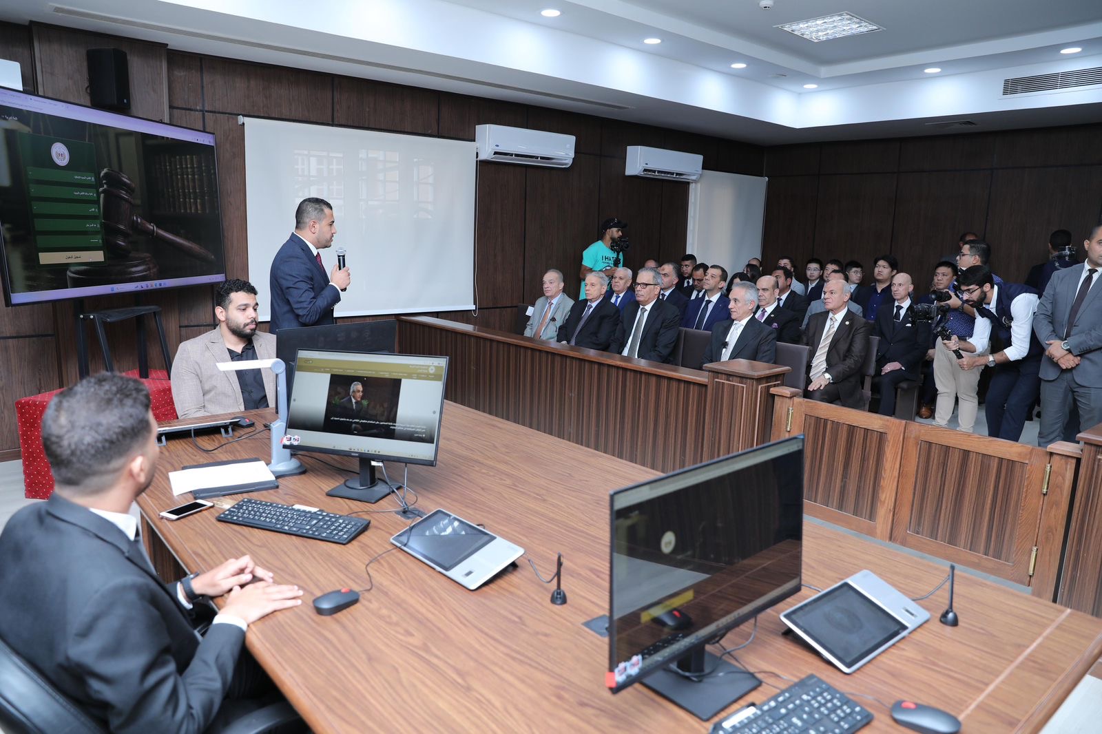 أخبار مصر - وزارة العدل تطلق المنصة الرقمية للتقاضي الجنائي عن بُعد