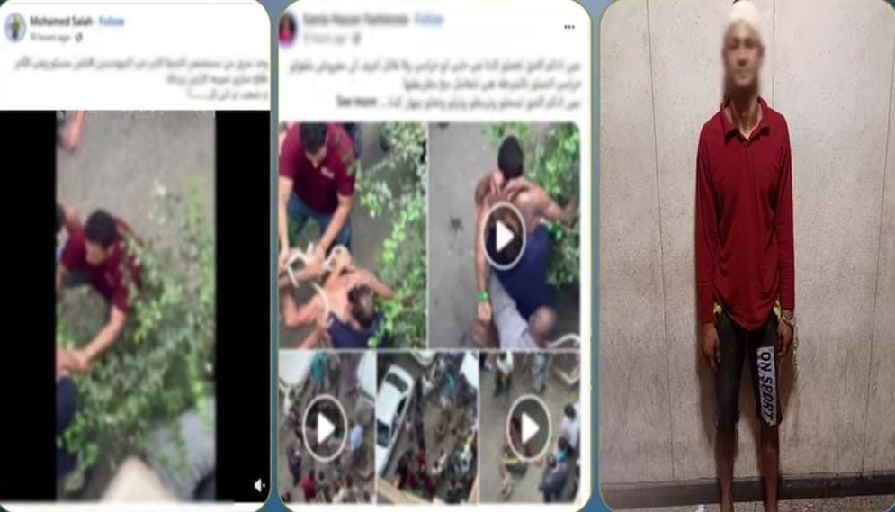 حاول السرقة من مستشفى ثم أشهر الشفرة.. الداخلية تكشف حقيقة فيديو الاعتداء على لص بالجيزة أخبار مصر - حاول السرقة من مستشفى ثم أشهر الشفرة.. الداخلية تكشف حقيقة فيديو الاعتداء على لص بالجيزة