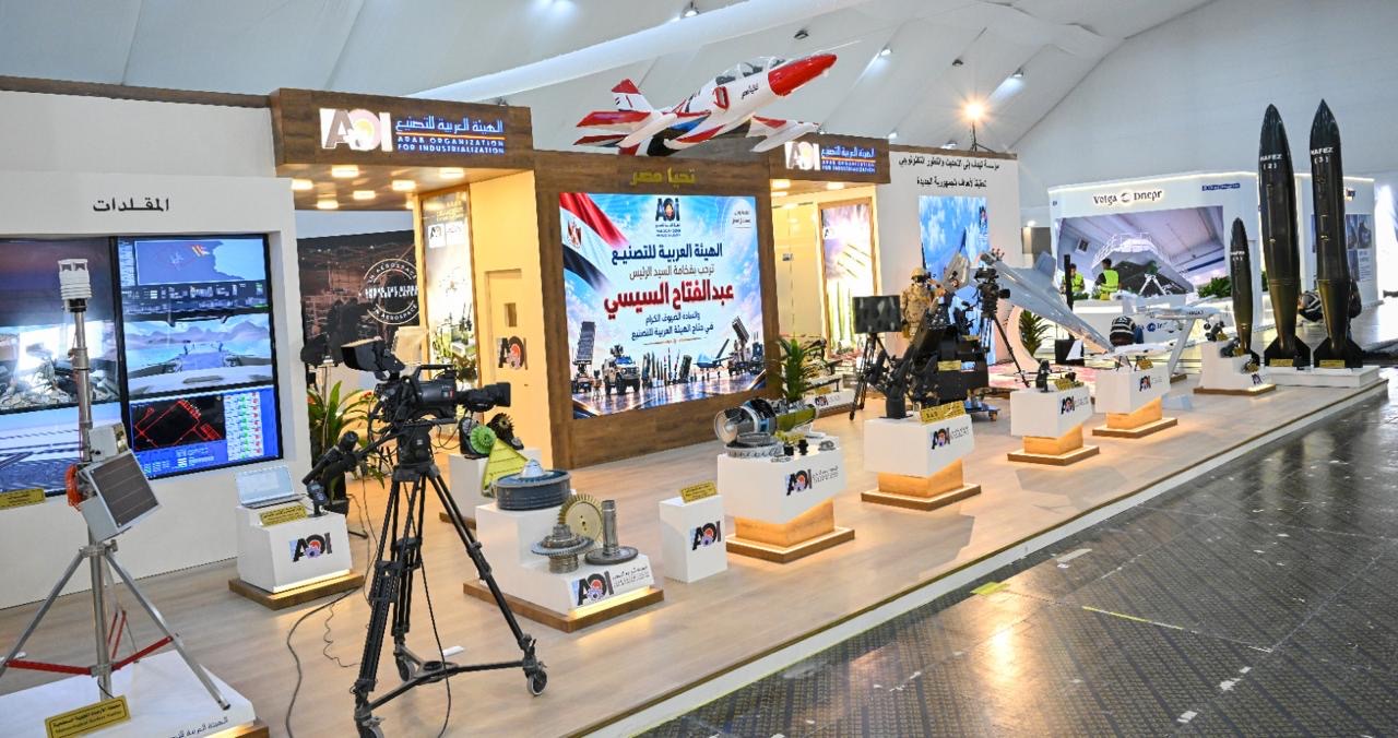 أخبار مصر - مشاركة متميزة للهيئة العربية للتصنيع بمعرض العلمين الدولي للطيران والفضاء