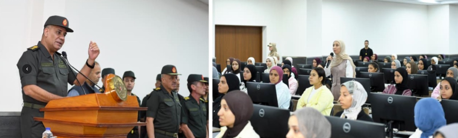 أخبار مصر - القائد العام للقوات المسلحة يتفقد اختبارات القبول بالأكاديمية العسكرية المصرية والكليات العسكرية