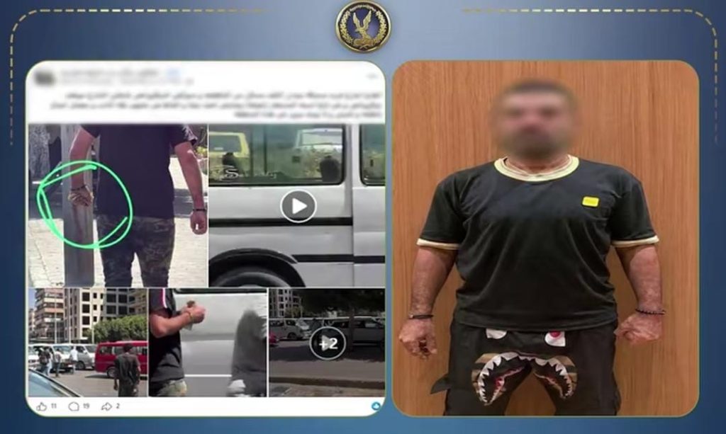 فيديوهات وصور تكشف الواقعة.. ضبط عاطل بتهمة ممارسة أعمال البلطجة في القاهرة أخبار مصر - فيديوهات وصور تكشف الواقعة.. ضبط عاطل بتهمة ممارسة أعمال البلطجة في القاهرة