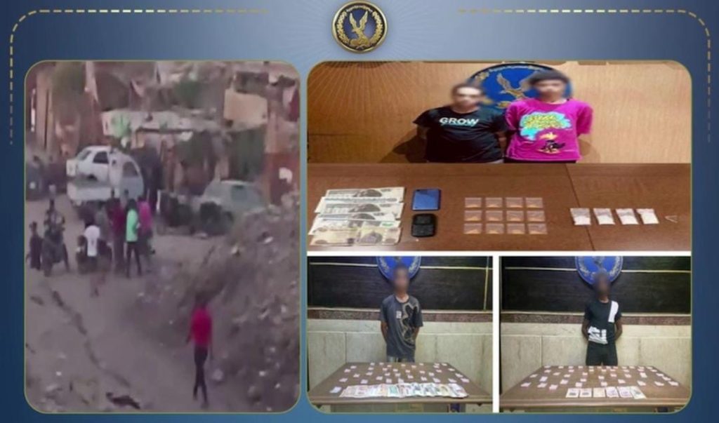 صور مروجي المخدرات فحطموا زجاج الميكروباص.. ضبط 4 متهمين بالجيزة أخبار مصر - صور مروجي المخدرات فحطموا زجاج الميكروباص.. ضبط 4 متهمين بالجيزة