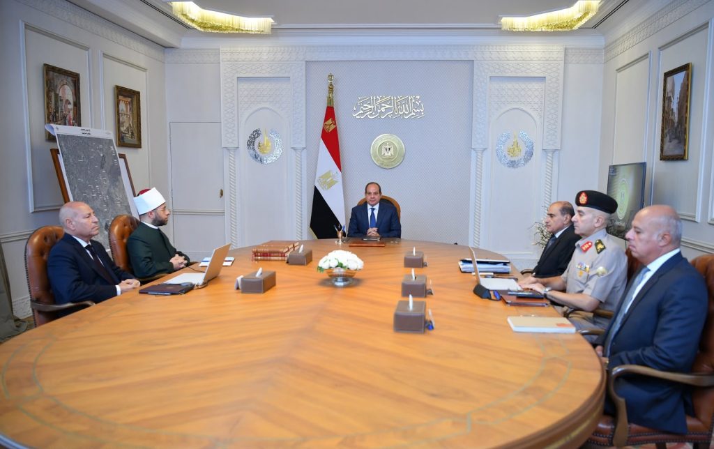 الرئيس يتابع جهود إعادة إحياء معالم القاهرة الإسلامية والتاريخية أخبار مصر - الرئيس يتابع جهود إعادة إحياء معالم القاهرة الإسلامية والتاريخية
