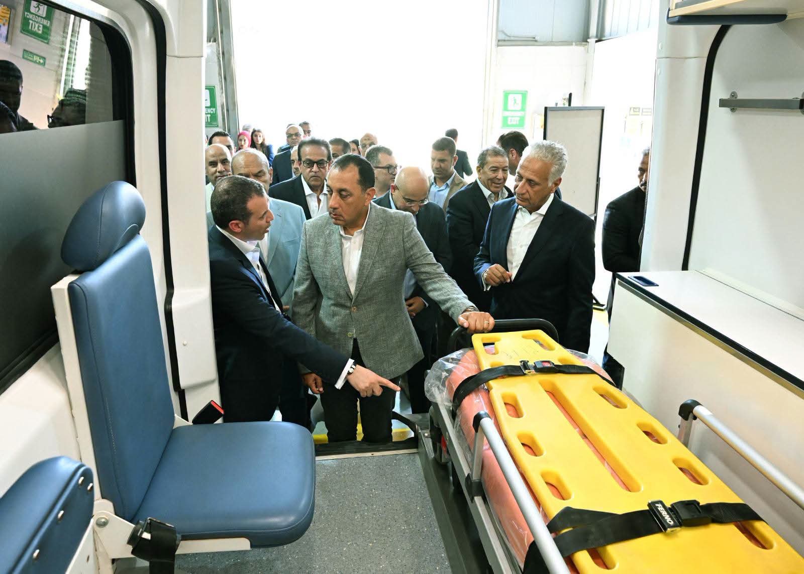 أخبار مصر - باستثمارات 16 مليون دولار أمريكي.. رئيس الوزراء يفتتح مصنعي «تكنوفيجن» لتجهيز سيارات الإسعاف وتجميع أجهزة الأسنان بالمنطقة الاقتصادية لقناة السويس