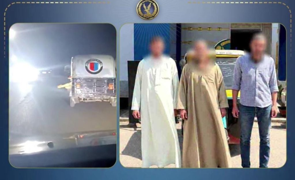 أخبار مصر - توك توك يحمل لحومًا مذبوحة يكشف ذبح ماشية خارج المجازر بالشرقية