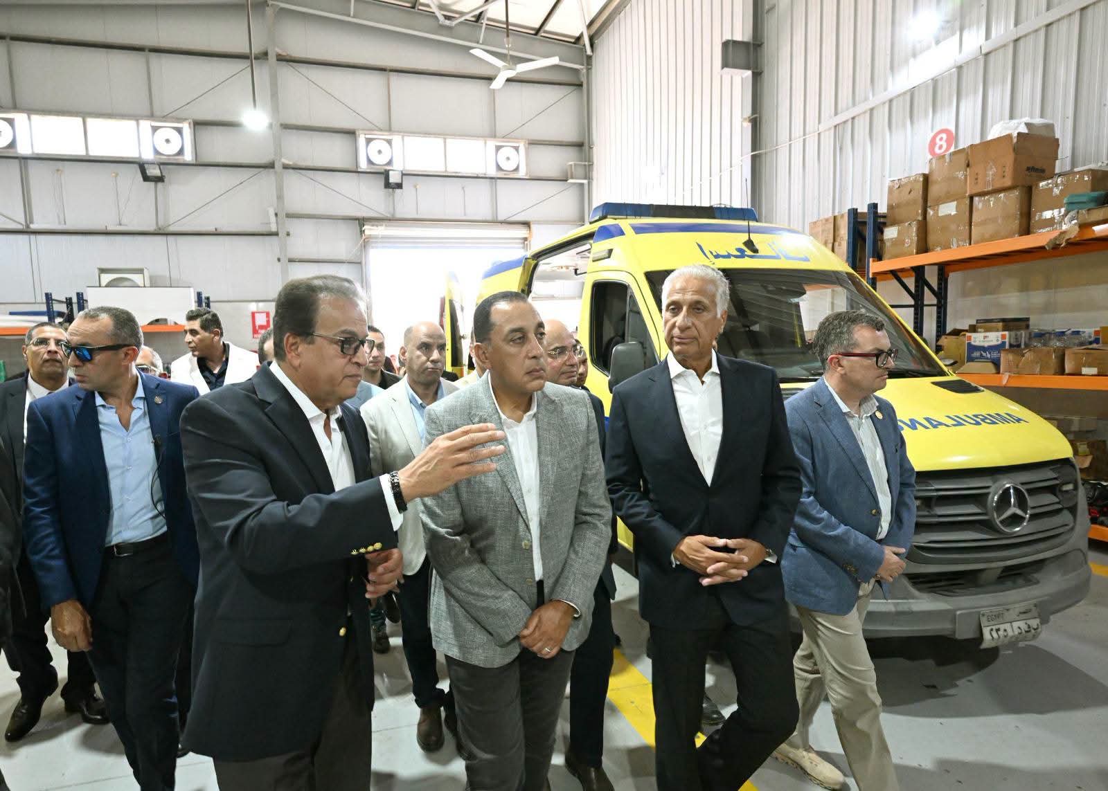 أخبار مصر - باستثمارات 16 مليون دولار أمريكي.. رئيس الوزراء يفتتح مصنعي «تكنوفيجن» لتجهيز سيارات الإسعاف وتجميع أجهزة الأسنان بالمنطقة الاقتصادية لقناة السويس