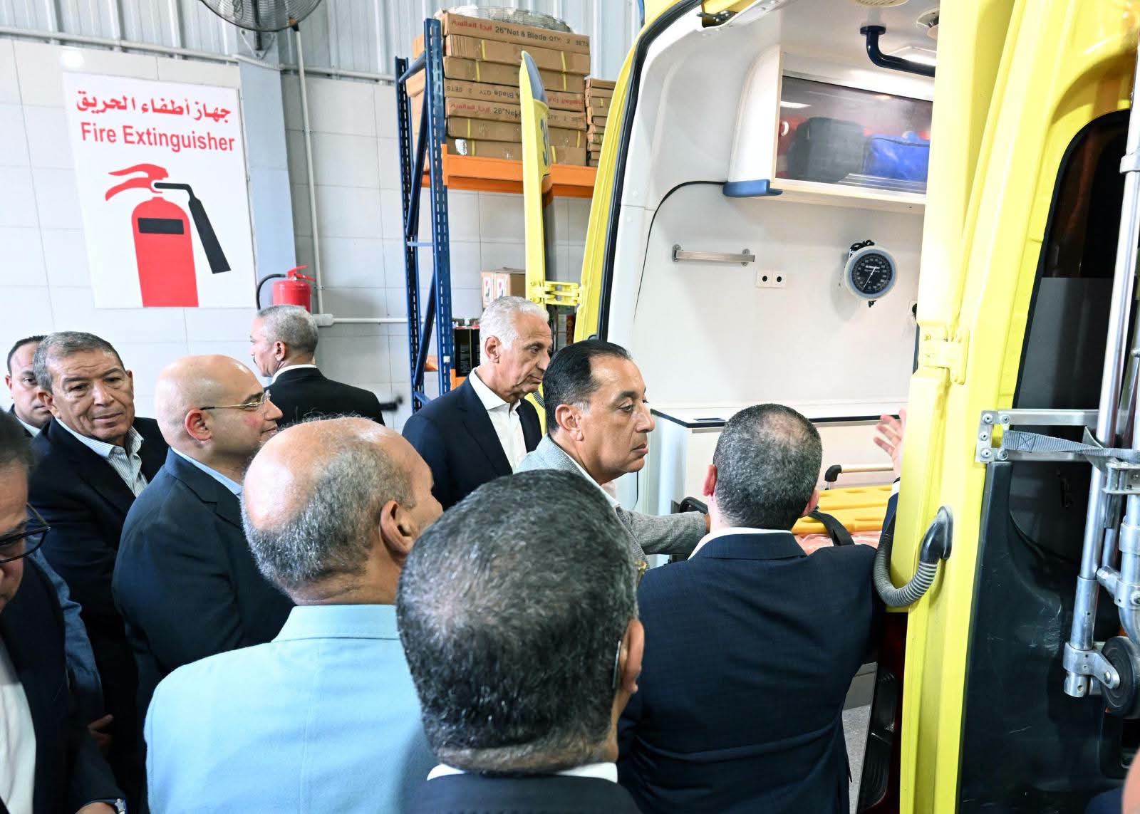 أخبار مصر - باستثمارات 16 مليون دولار أمريكي.. رئيس الوزراء يفتتح مصنعي «تكنوفيجن» لتجهيز سيارات الإسعاف وتجميع أجهزة الأسنان بالمنطقة الاقتصادية لقناة السويس