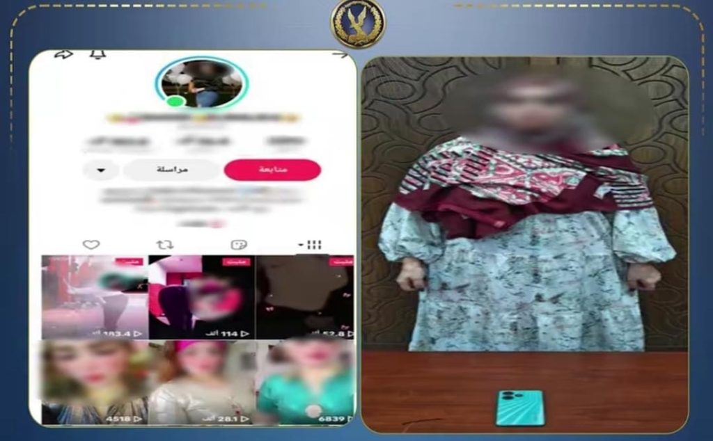 أخبار مصر - ضبط صانعة محتوى بالدخيلة لنشر فيديوهات خادشة للحياء