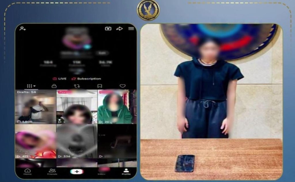 أخبار مصر - ضبط صانعة محتوى بالعجوزة لنشر فيديوهات خادشة للحياء