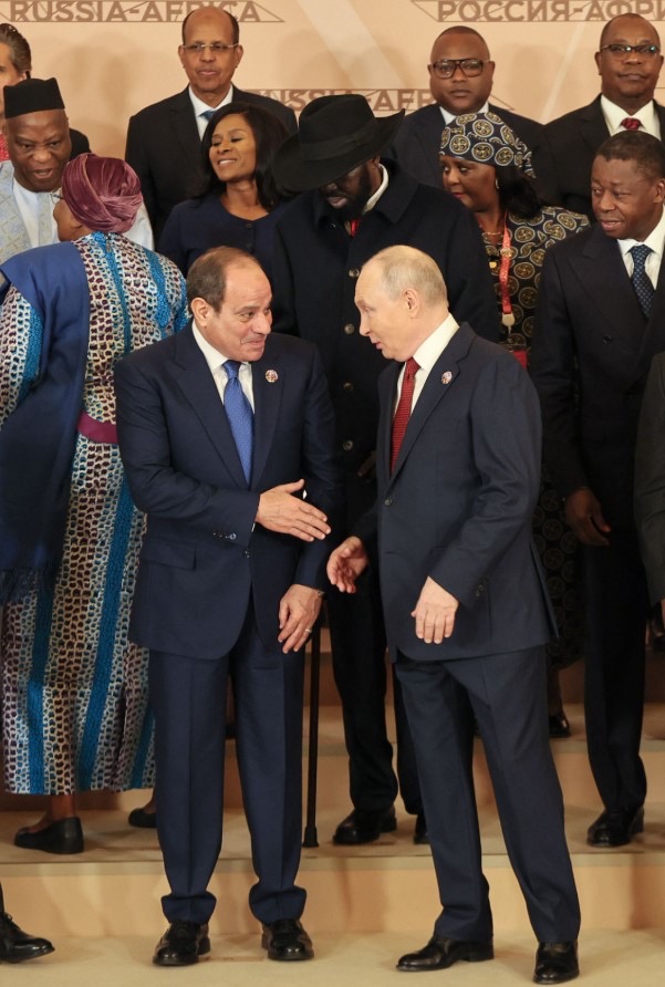 أخبار مصر - الرئيس السيسي يُشاررك في الجلسة العامة للقمة الروسية - الأفريقية الثالثة المُنعقدة بـ موسكو