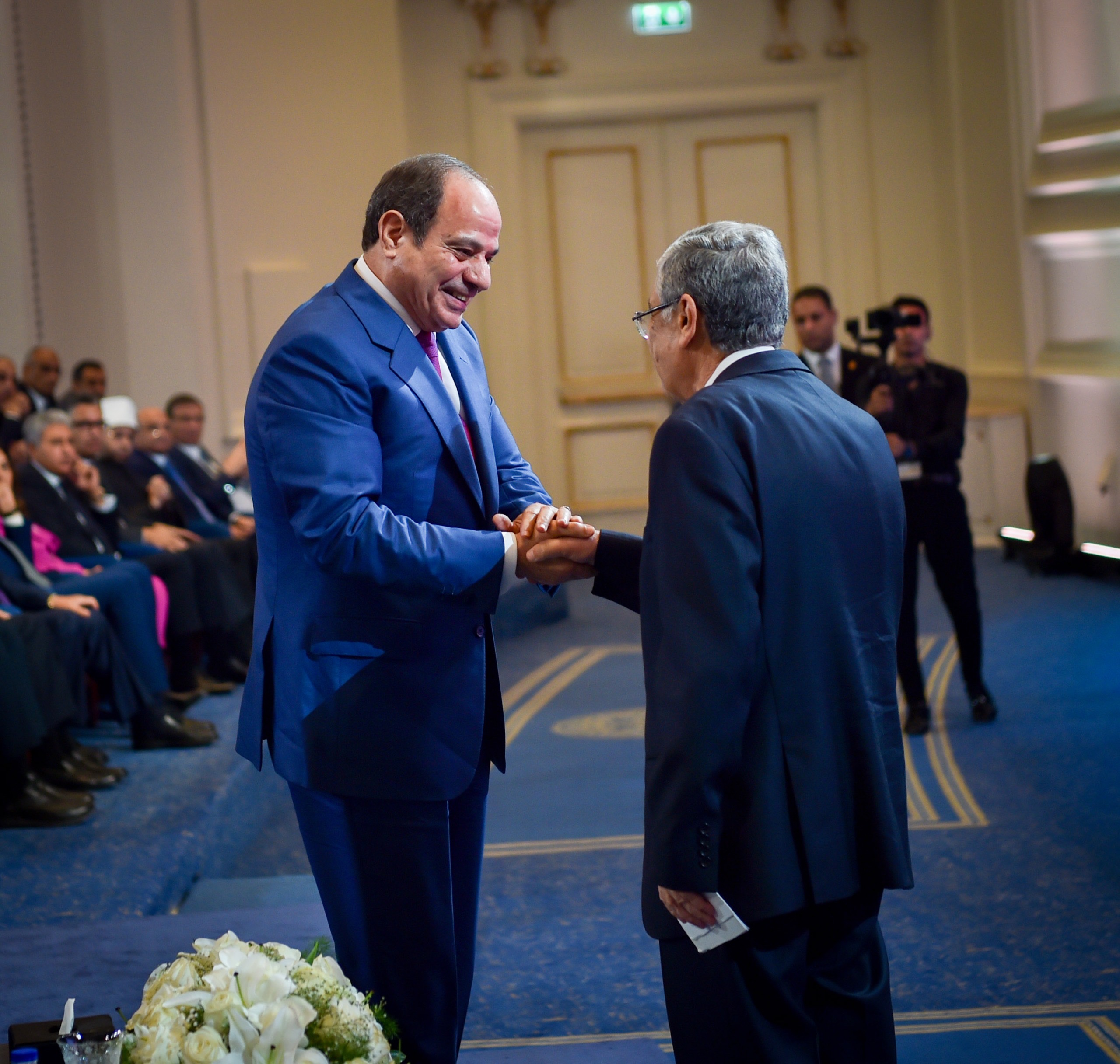 أخبار مصر - الرئيس السيسي يشهد الحفل الختامي لأعمال منتدى مصر 2026